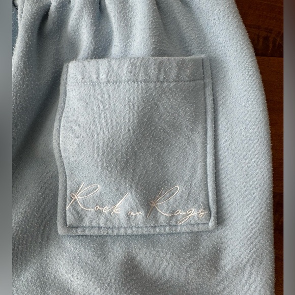 ROCK N’ RAGS Light blue sweatpants. Good condition. Size XS. - Picture 4 of 4